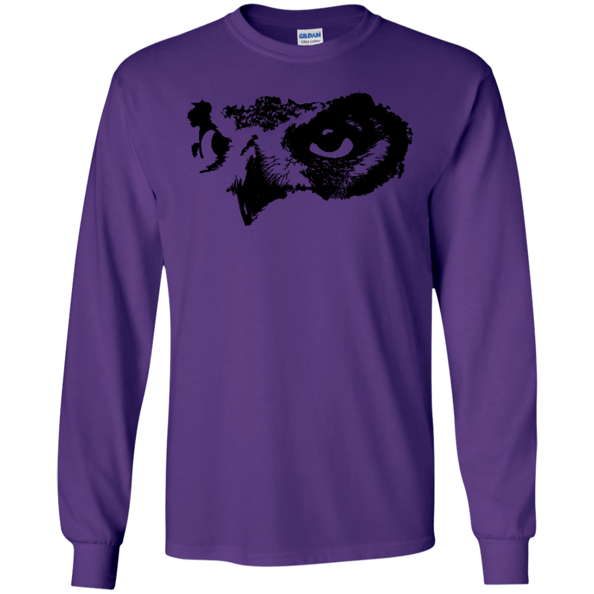 Owl Eyes Men's Long Sleeve T-Shirt