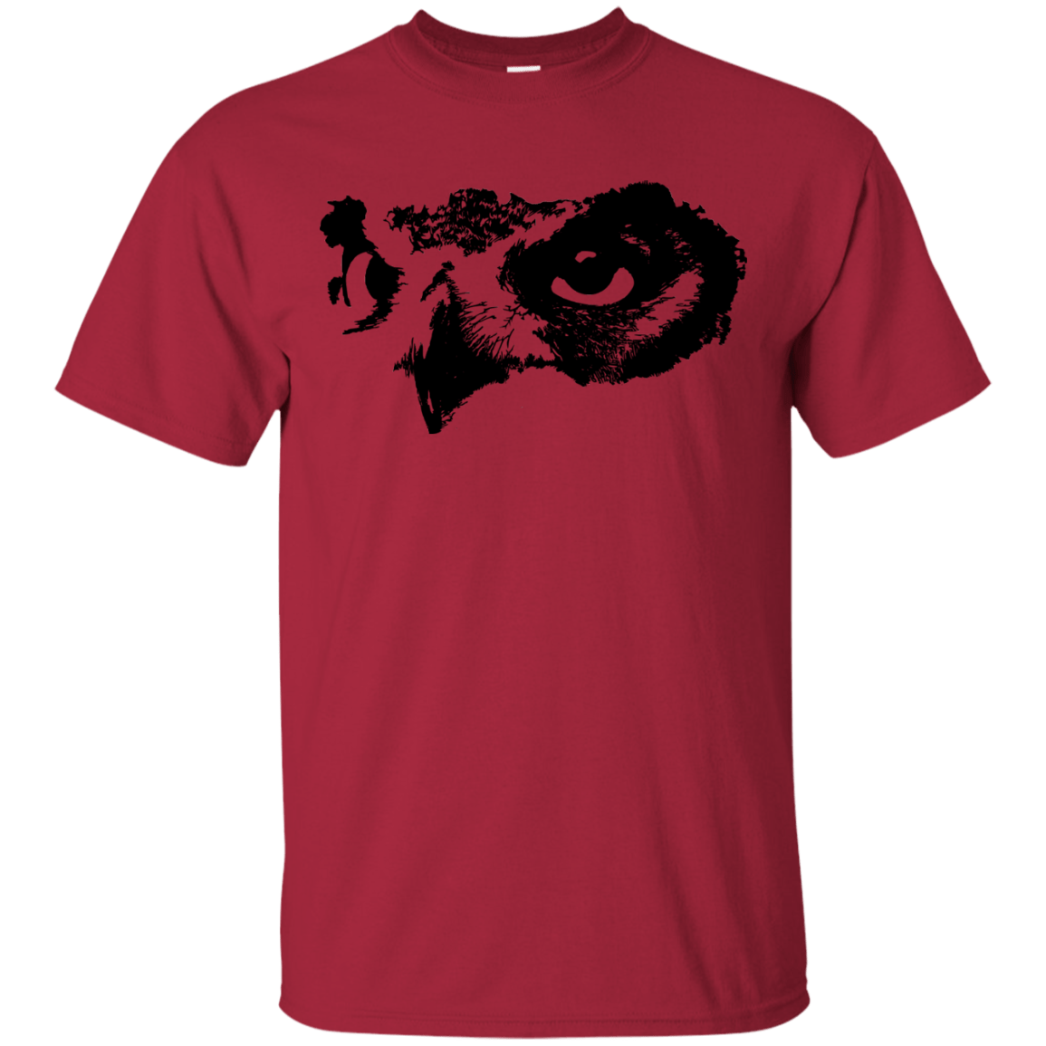 T-Shirts Cardinal / S Owl Eyes T-Shirt