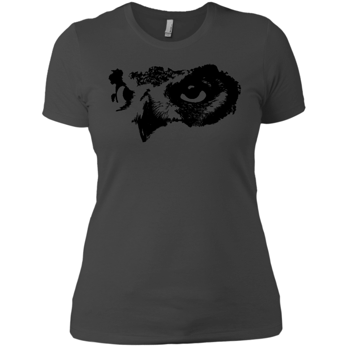 T-Shirts Heavy Metal / X-Small Owl Eyes Women's Premium T-Shirt