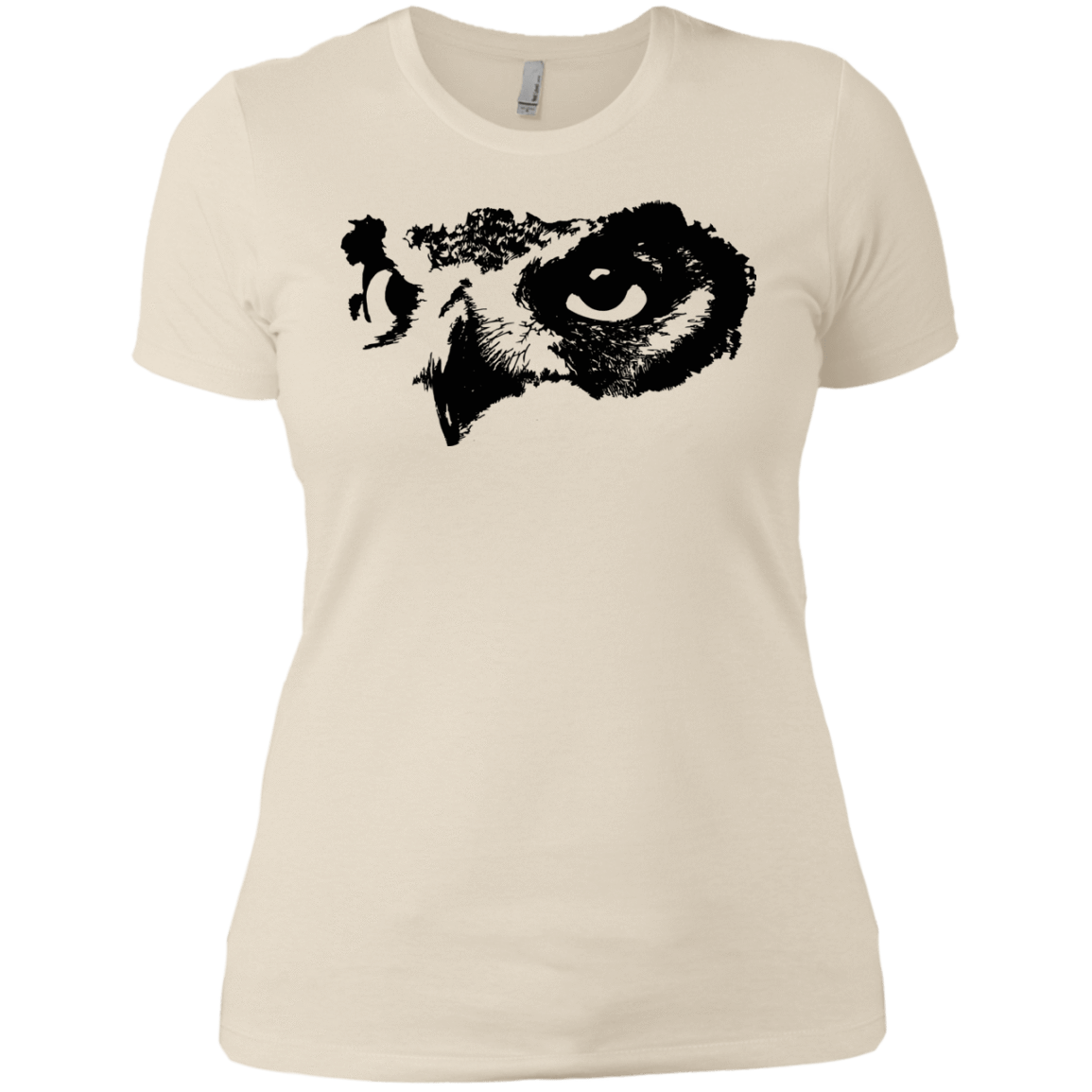 T-Shirts Ivory/ / X-Small Owl Eyes Women's Premium T-Shirt