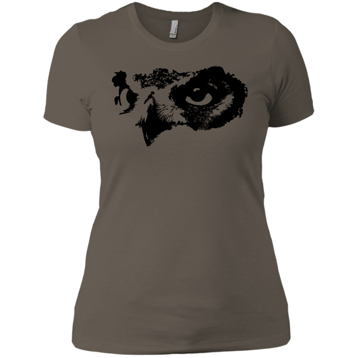 T-Shirts Warm Grey / X-Small Owl Eyes Women's Premium T-Shirt