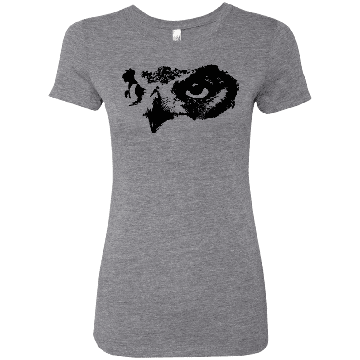 T-Shirts Premium Heather / S Owl Eyes Women's Triblend T-Shirt