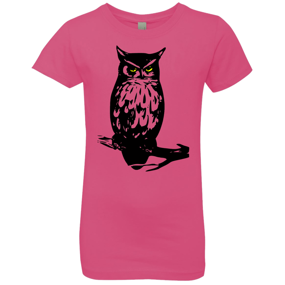 T-Shirts Hot Pink / YXS Owl Portrait Girls Premium T-Shirt