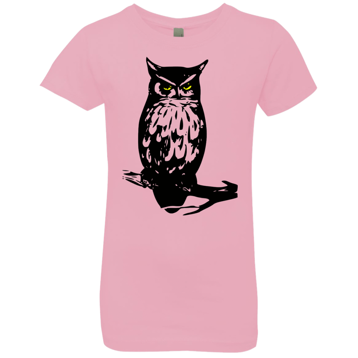 T-Shirts Light Pink / YXS Owl Portrait Girls Premium T-Shirt