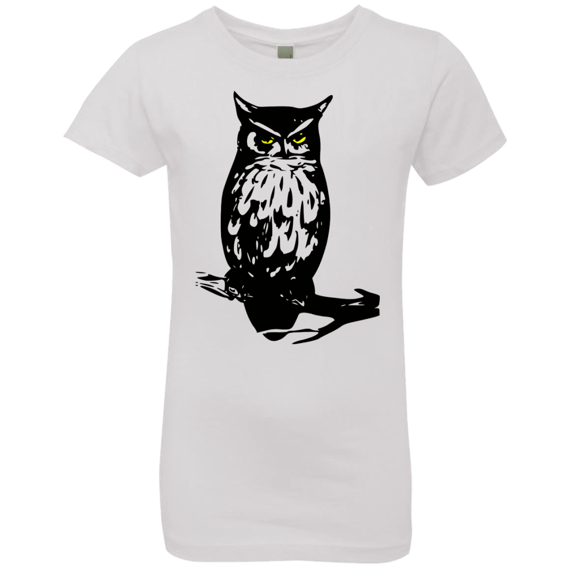 T-Shirts White / YXS Owl Portrait Girls Premium T-Shirt