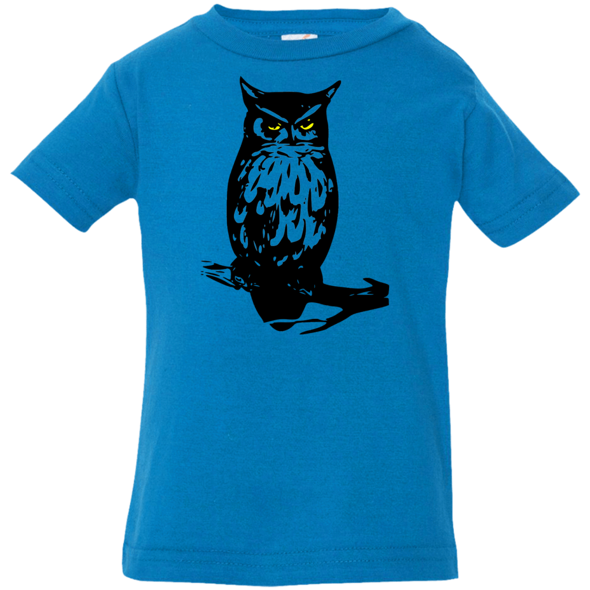 T-Shirts Cobalt / 6 Months Owl Portrait Infant Premium T-Shirt