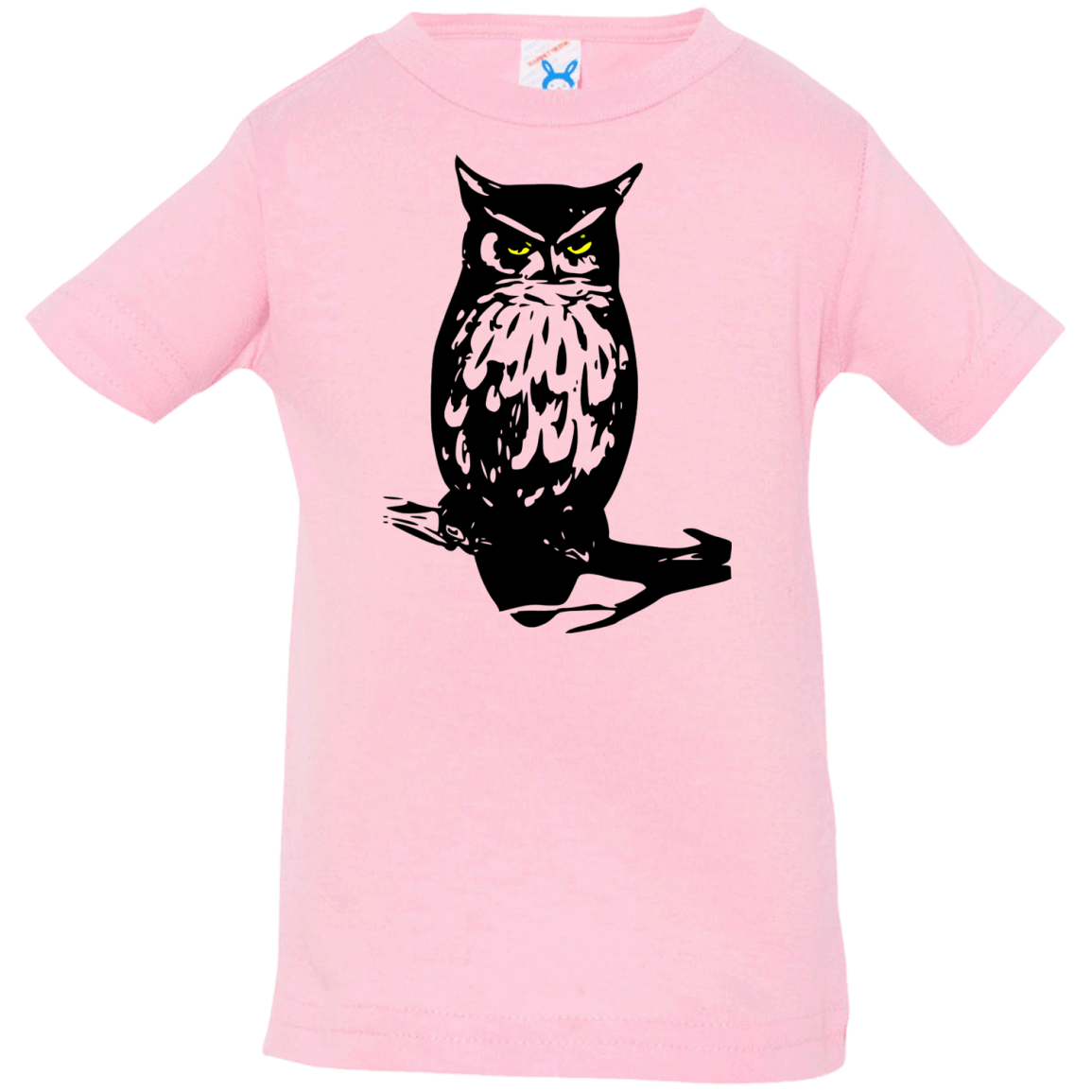 T-Shirts Pink / 6 Months Owl Portrait Infant Premium T-Shirt