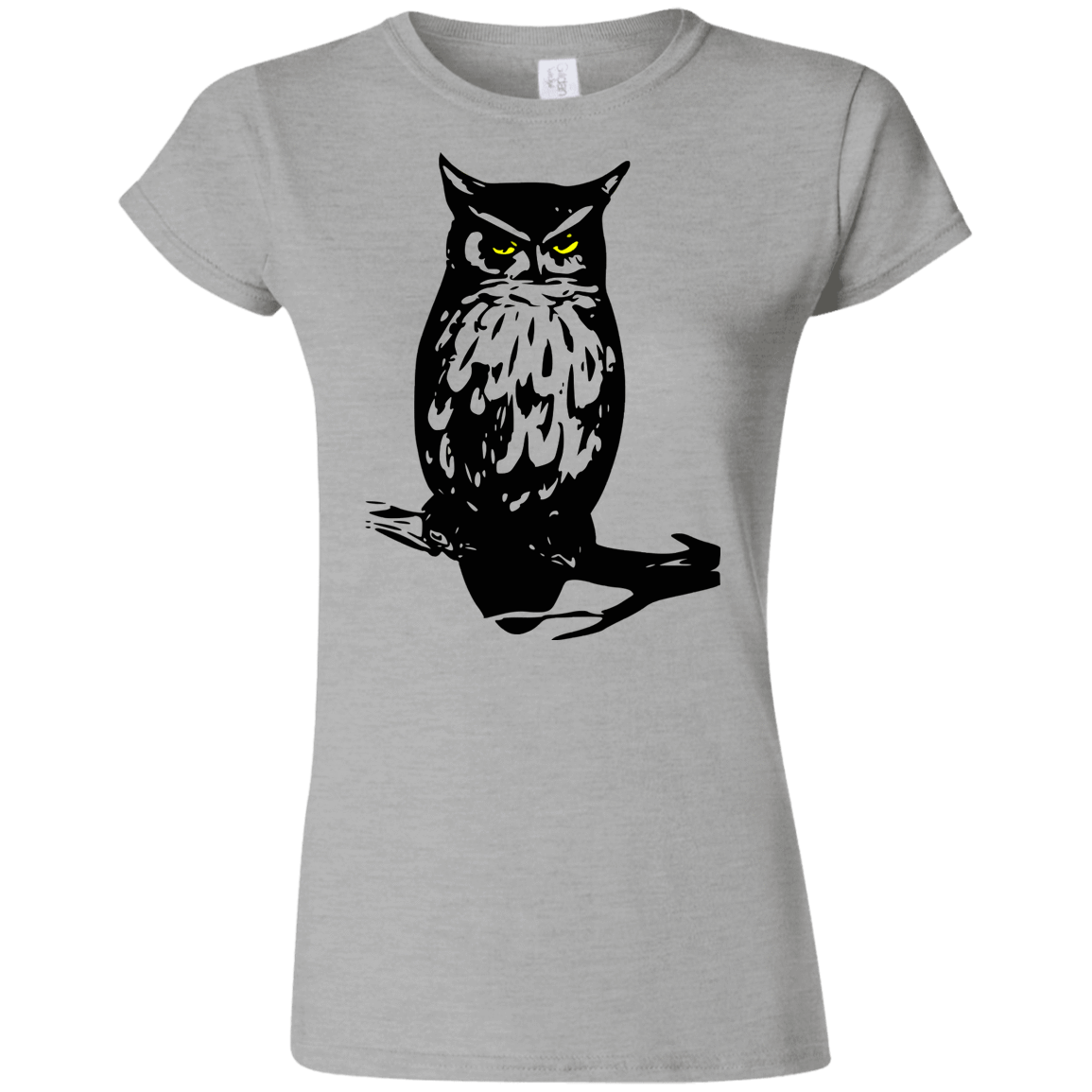 T-Shirts Sport Grey / S Owl Portrait Junior Slimmer-Fit T-Shirt