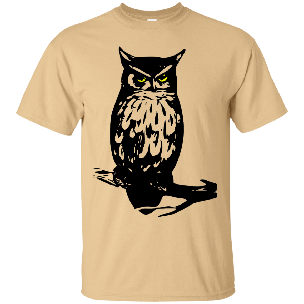 T-Shirts Vegas Gold / S Owl Portrait T-Shirt