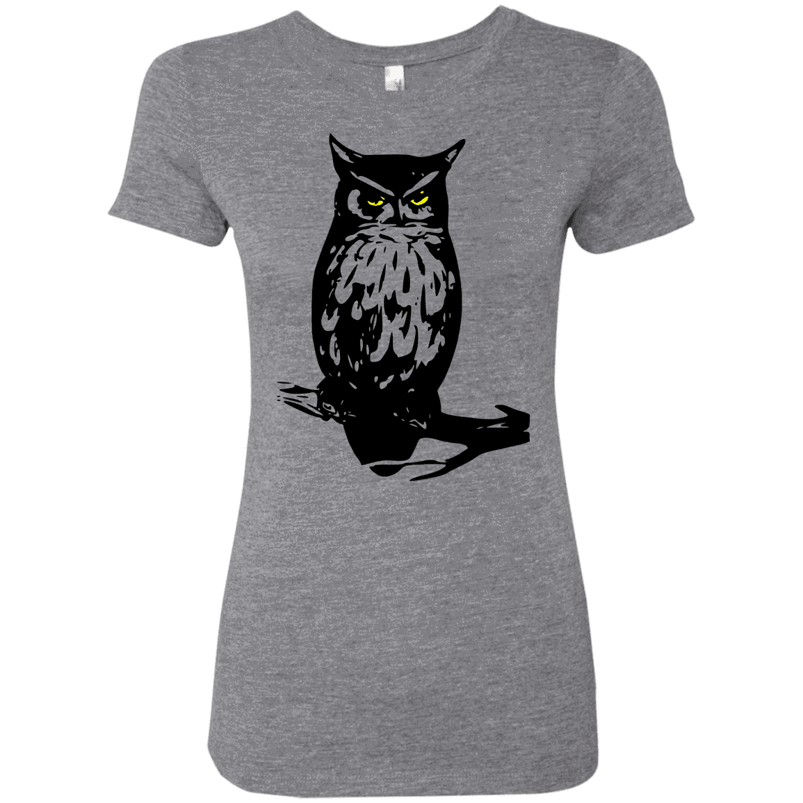 T-Shirts Premium Heather / S Owl Portrait Women's Triblend T-Shirt