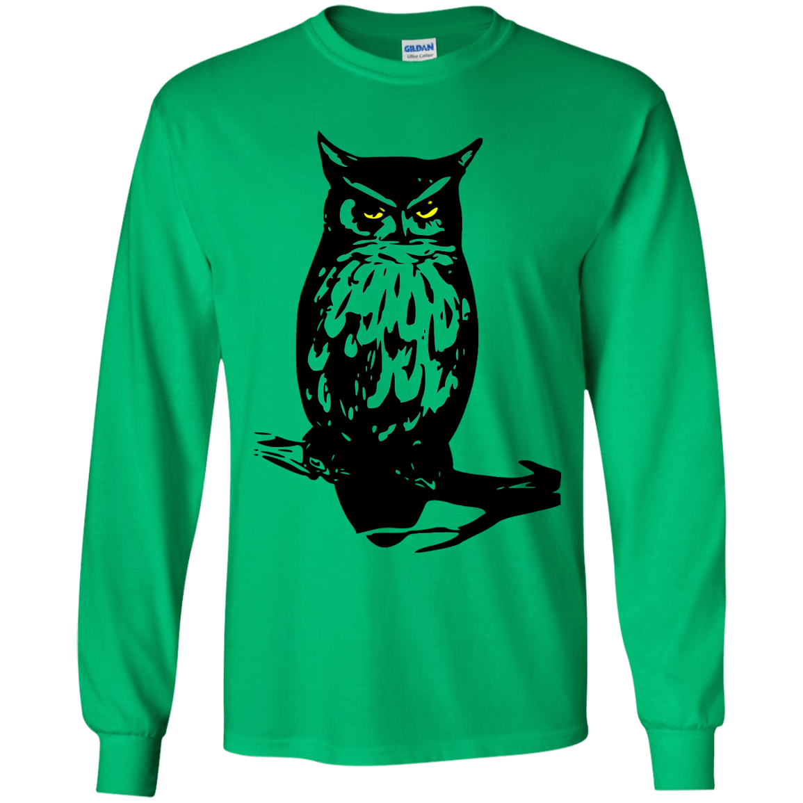 Owl Portrait Youth Long Sleeve T-Shirt