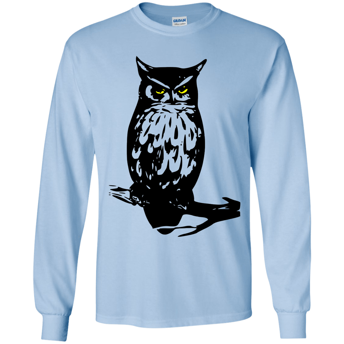 Owl Portrait Youth Long Sleeve T-Shirt
