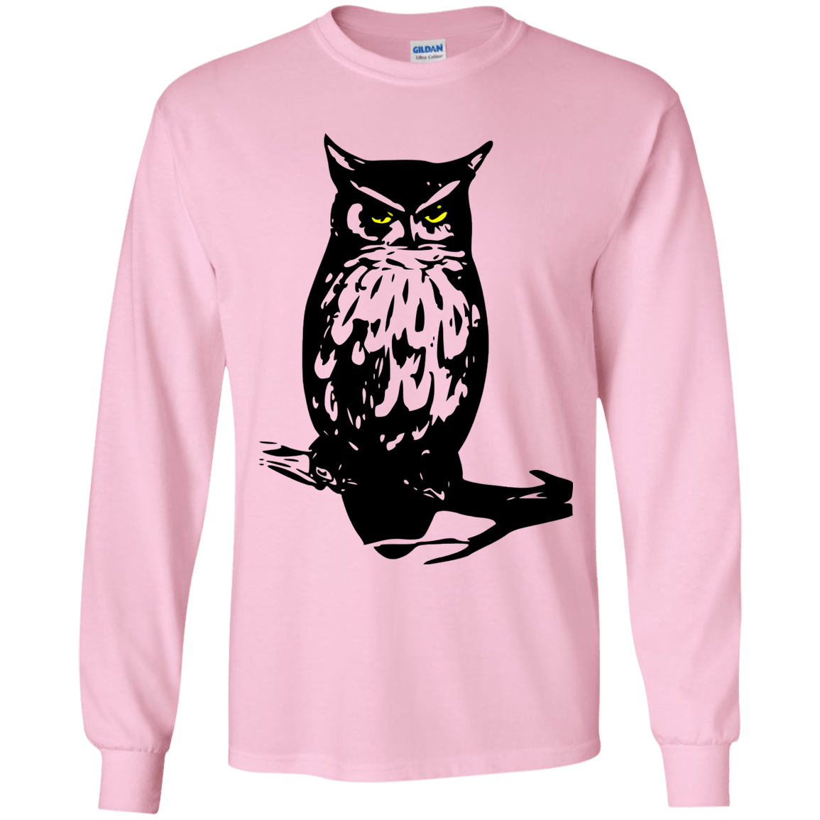 Owl Portrait Youth Long Sleeve T-Shirt