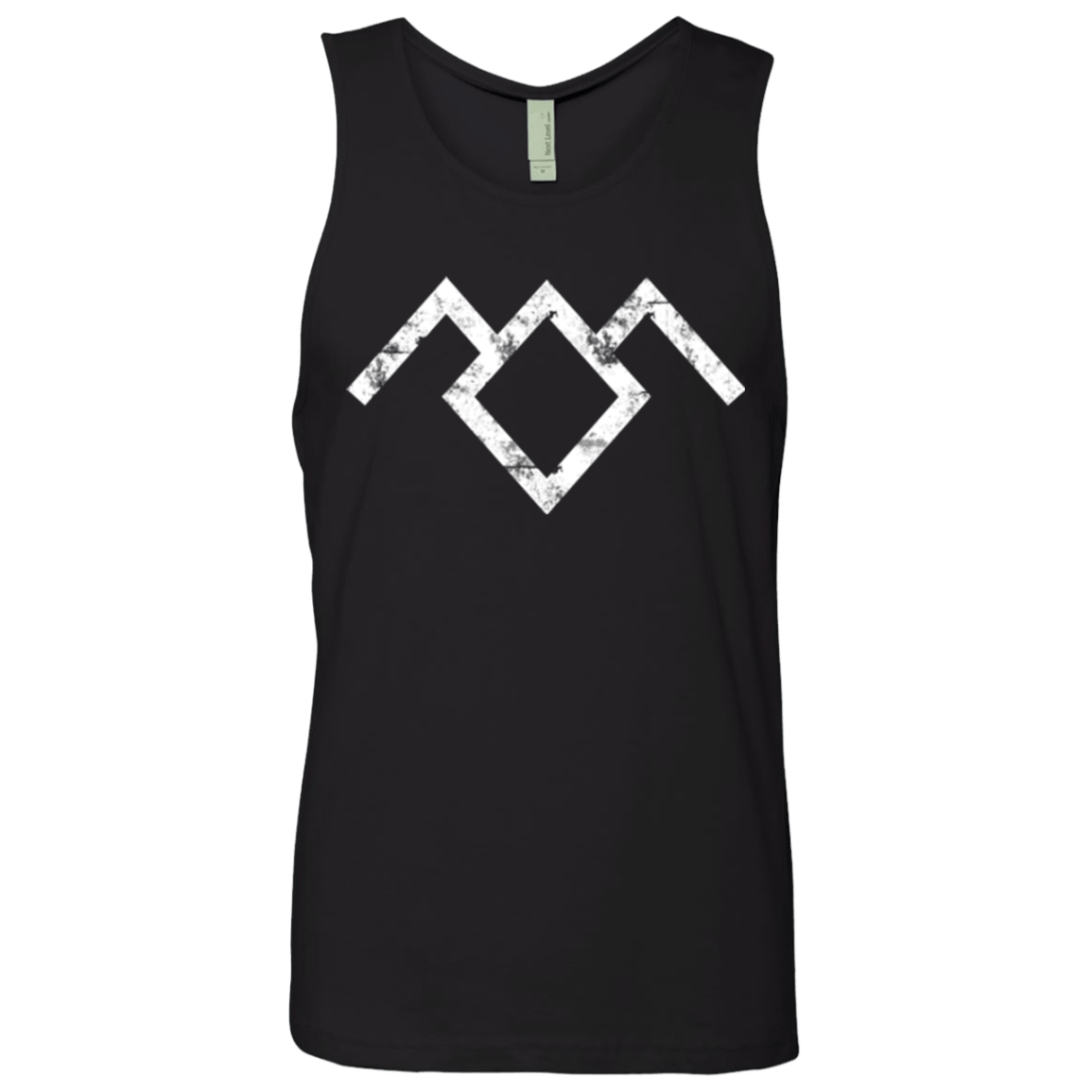 T-Shirts Black / Small Owl Symbol Men's Premium Tank Top