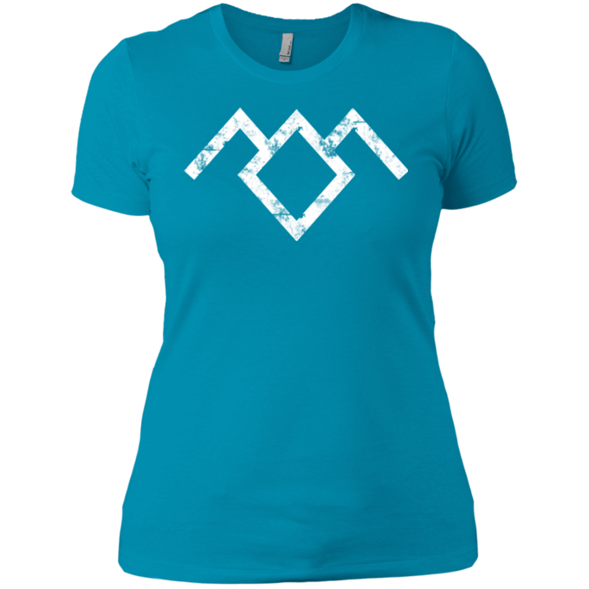 T-Shirts Turquoise / X-Small Owl Symbol Women's Premium T-Shirt