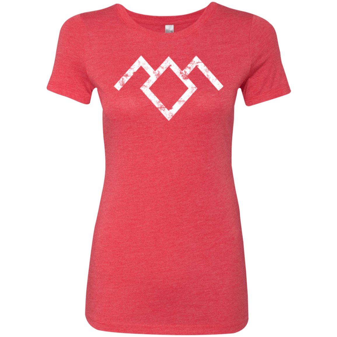 T-Shirts Vintage Red / Small Owl Symbol Women's Triblend T-Shirt