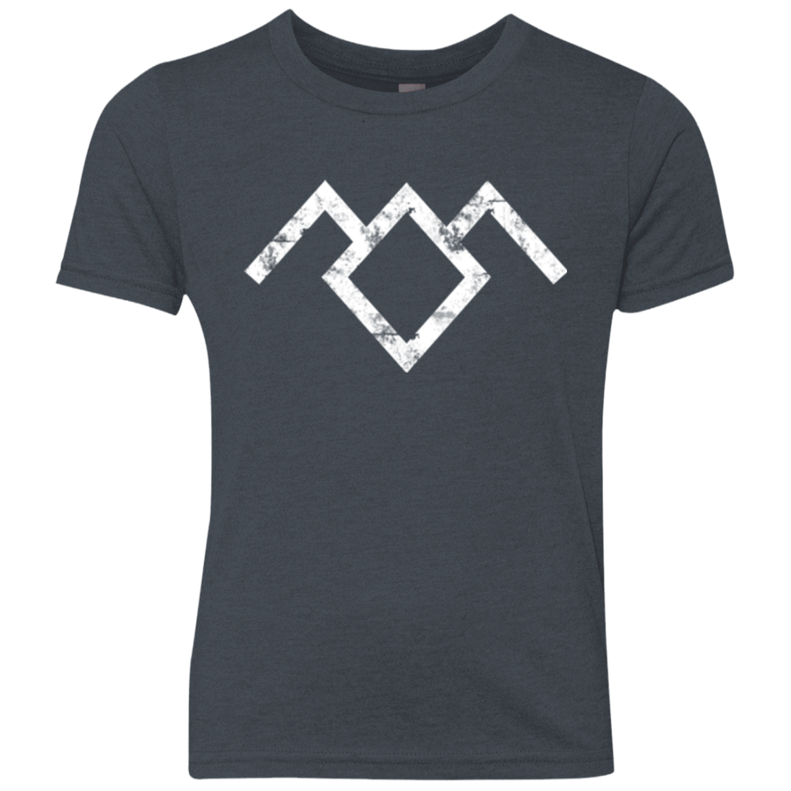 T-Shirts Vintage Navy / YXS Owl Symbol Youth Triblend T-Shirt