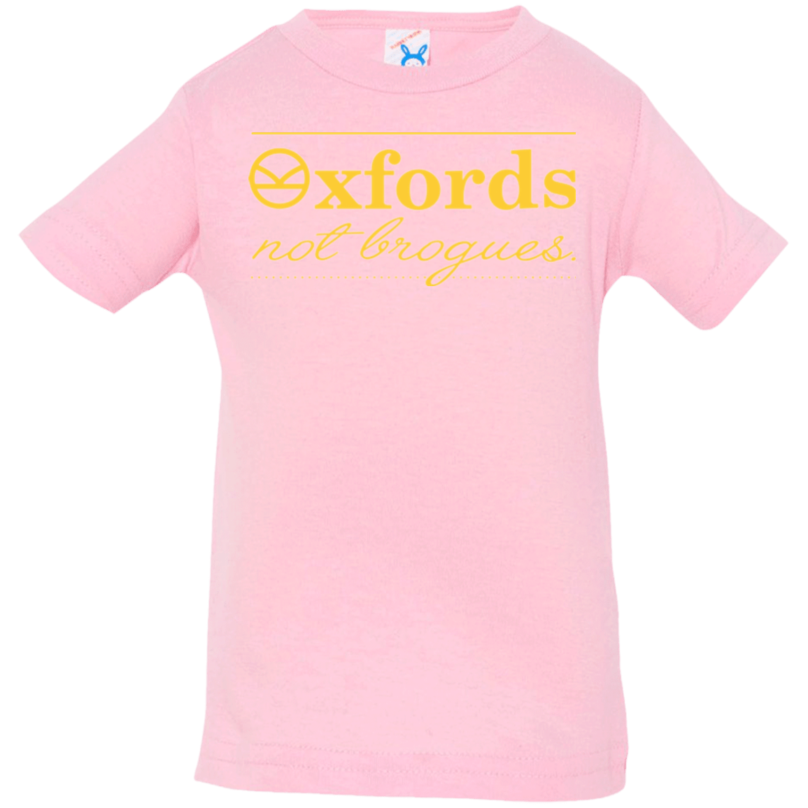 T-Shirts Pink / 6 Months Oxfords Not Brogues Infant PremiumT-Shirt