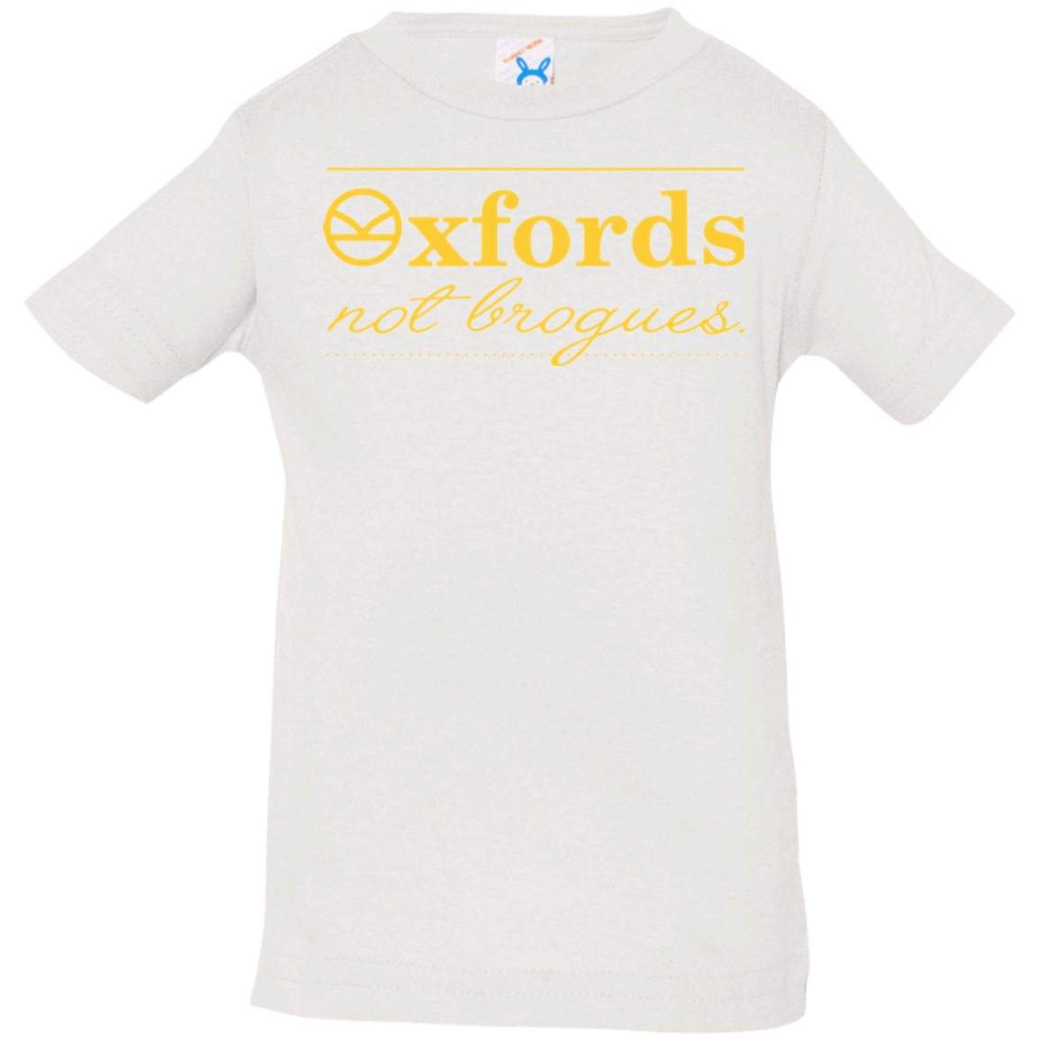 T-Shirts White / 6 Months Oxfords Not Brogues Infant PremiumT-Shirt