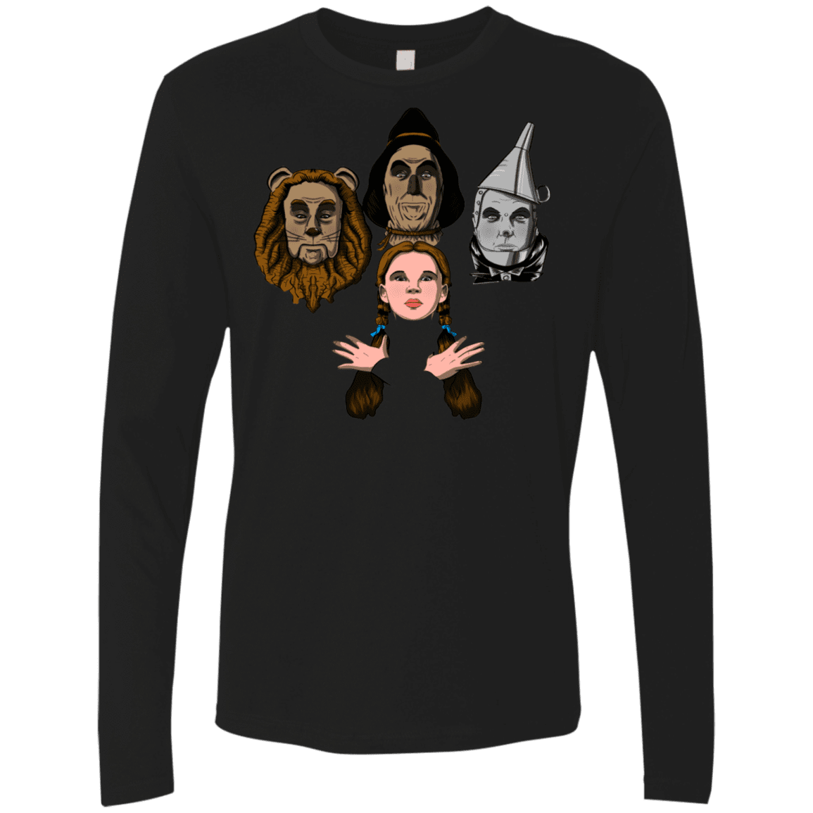 T-Shirts Black / S Oz Rhapsody Men's Premium Long Sleeve