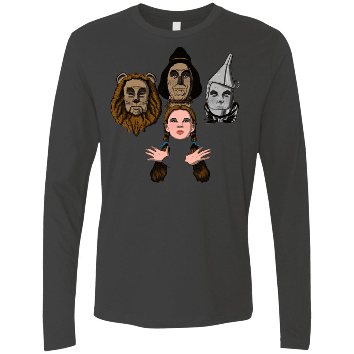 T-Shirts Heavy Metal / S Oz Rhapsody Men's Premium Long Sleeve