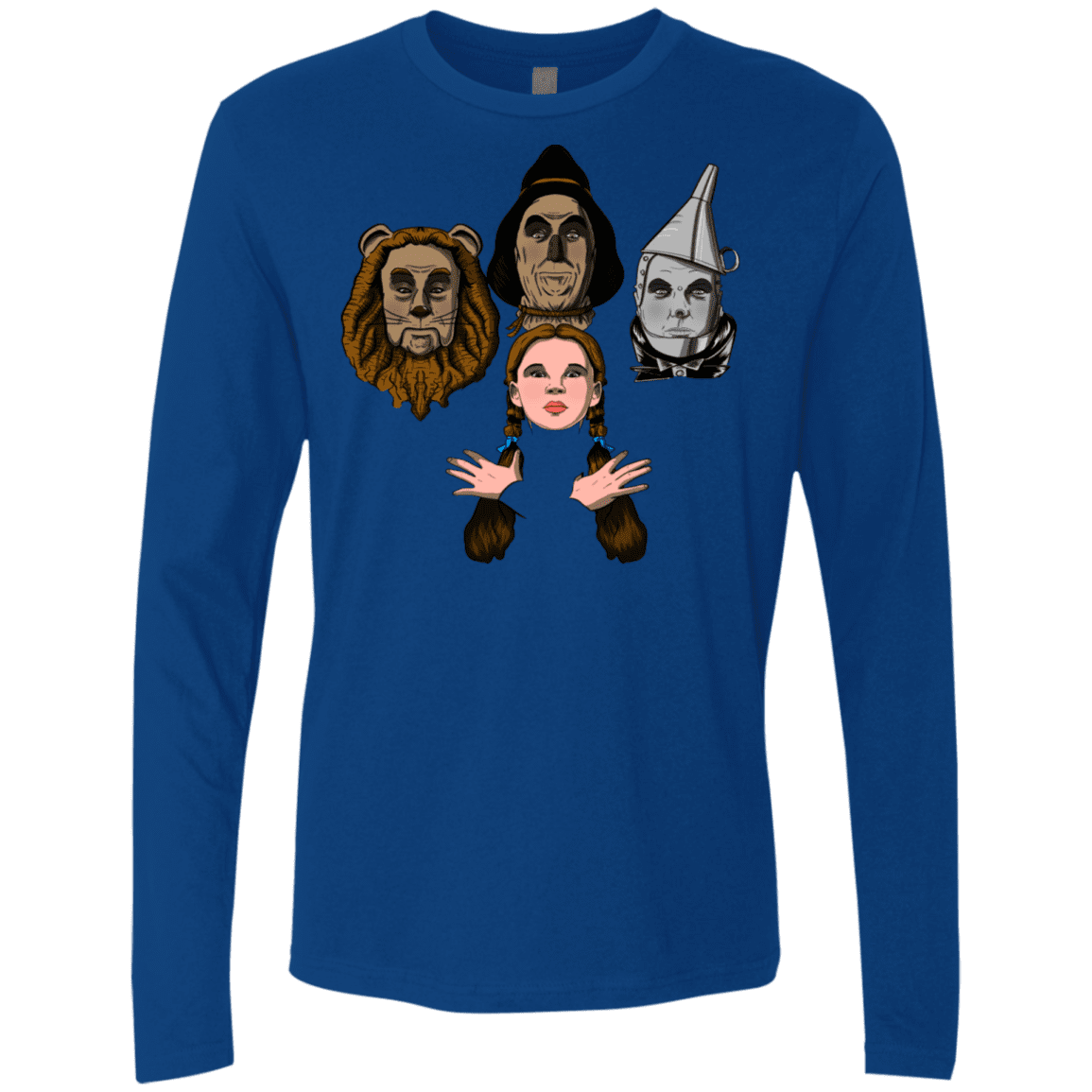 T-Shirts Royal / S Oz Rhapsody Men's Premium Long Sleeve
