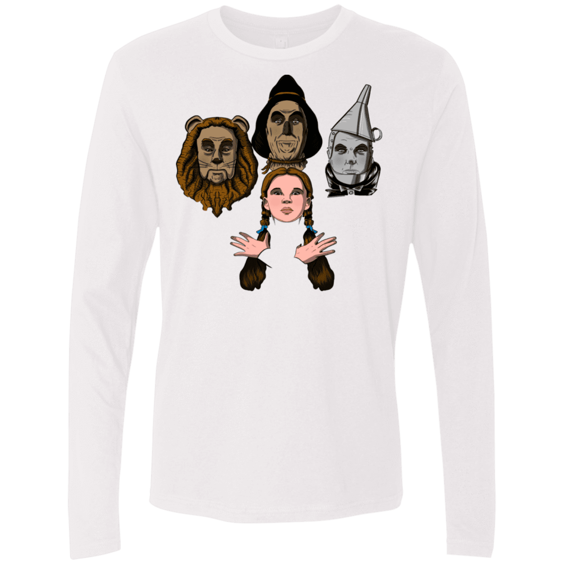 T-Shirts White / S Oz Rhapsody Men's Premium Long Sleeve