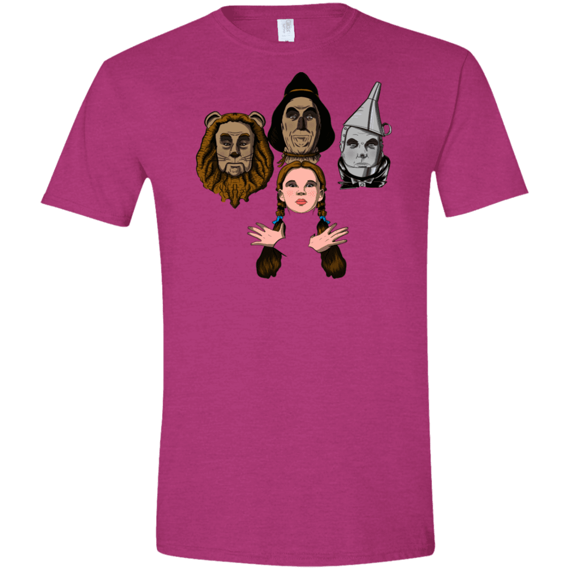 T-Shirts Antique Heliconia / S Oz Rhapsody Men's Semi-Fitted Softstyle