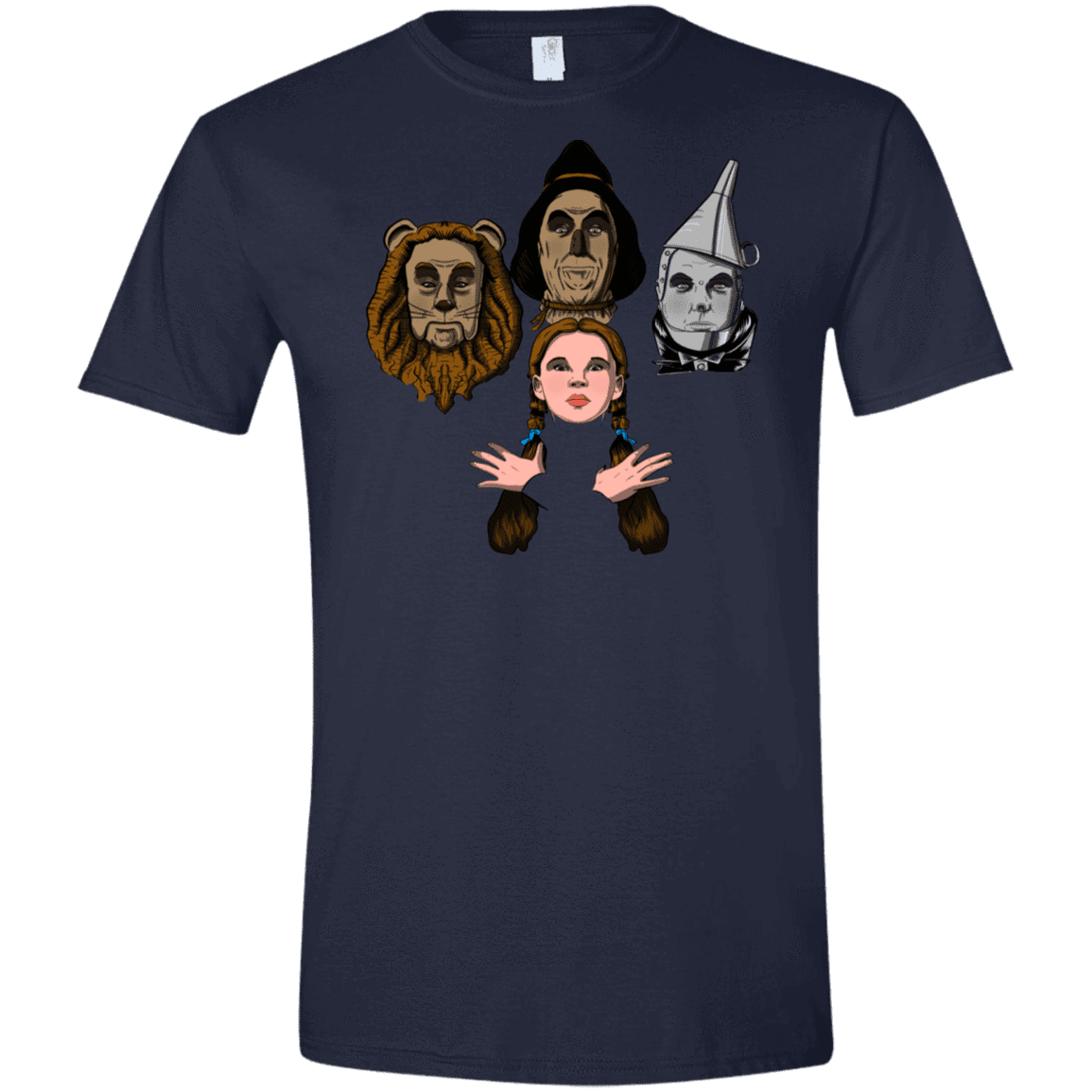 T-Shirts Navy / X-Small Oz Rhapsody Men's Semi-Fitted Softstyle