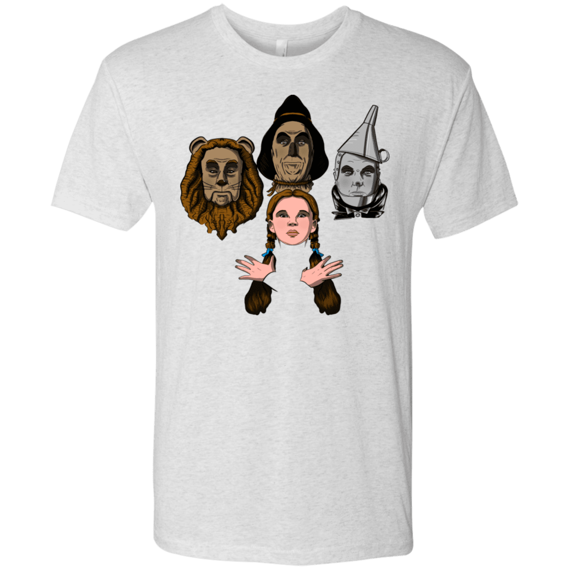 T-Shirts Heather White / S Oz Rhapsody Men's Triblend T-Shirt