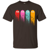 T-Shirts Dark Chocolate / Small Pac color ghost T-Shirt