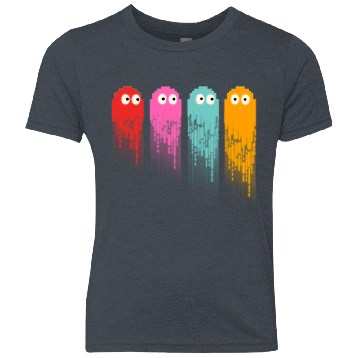 T-Shirts Vintage Navy / YXS Pac color ghost Youth Triblend T-Shirt