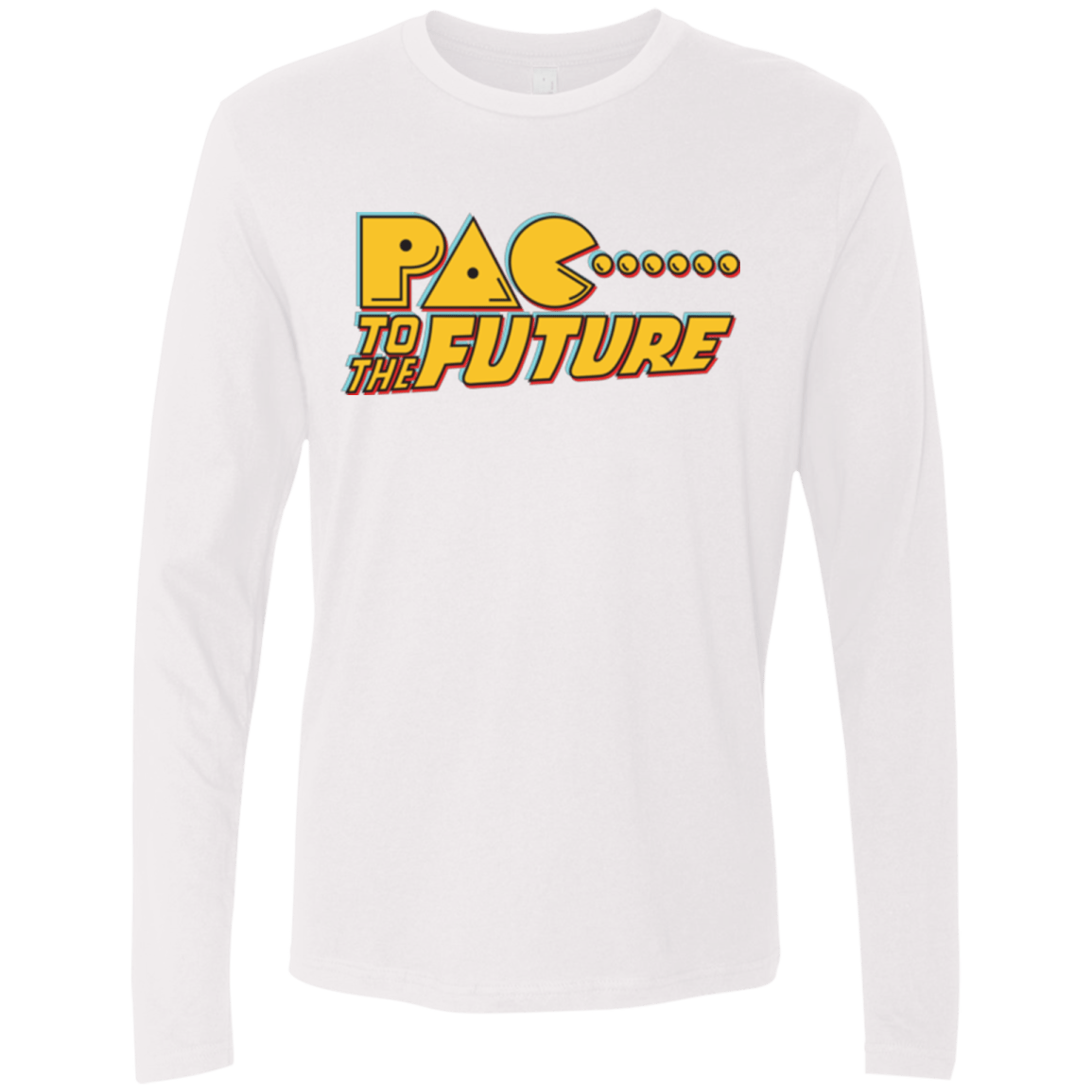 T-Shirts White / Small Pac to the Future Men's Premium Long Sleeve