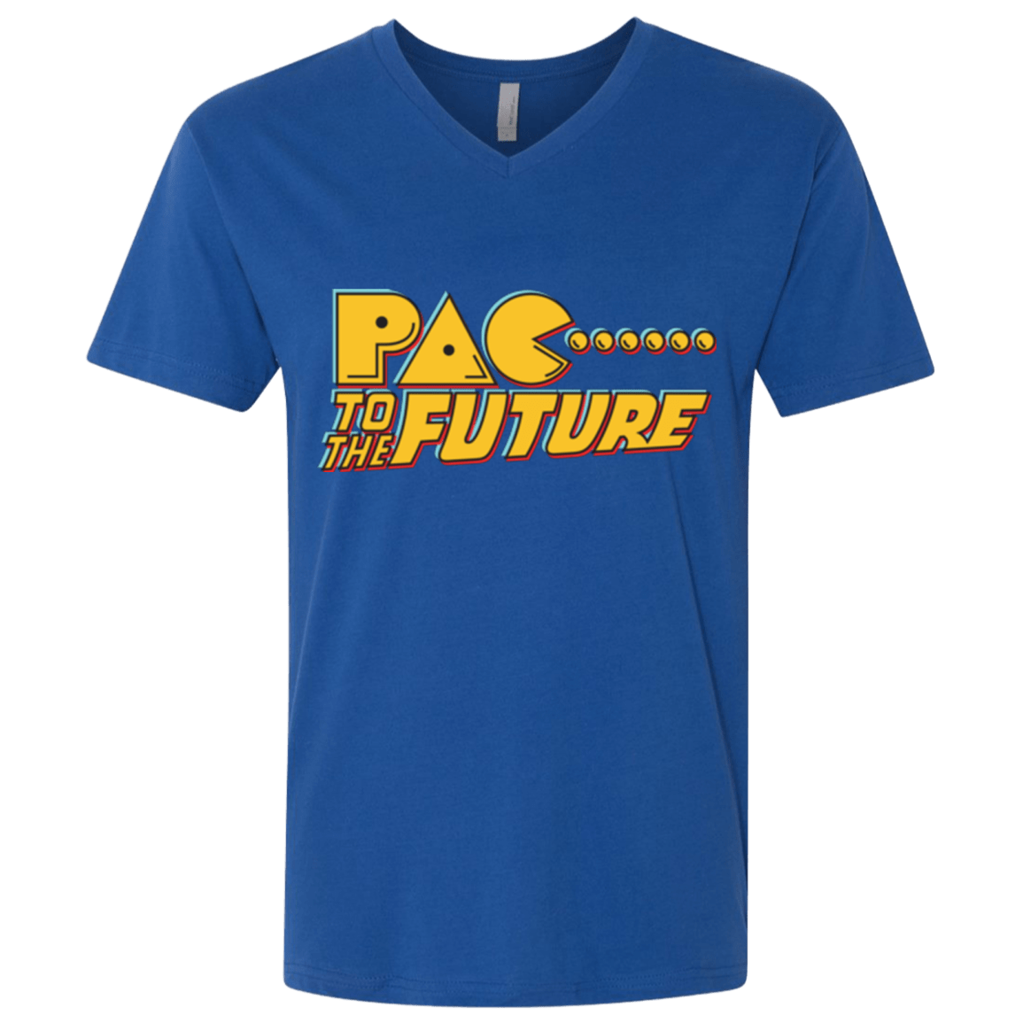 T-Shirts Royal / X-Small Pac to the Future Men's Premium V-Neck