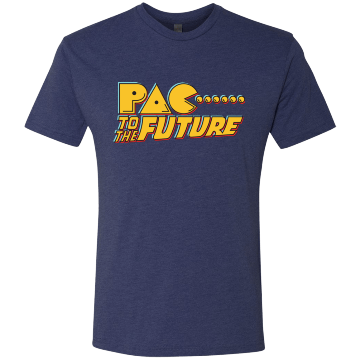 T-Shirts Vintage Navy / Small Pac to the Future Men's Triblend T-Shirt