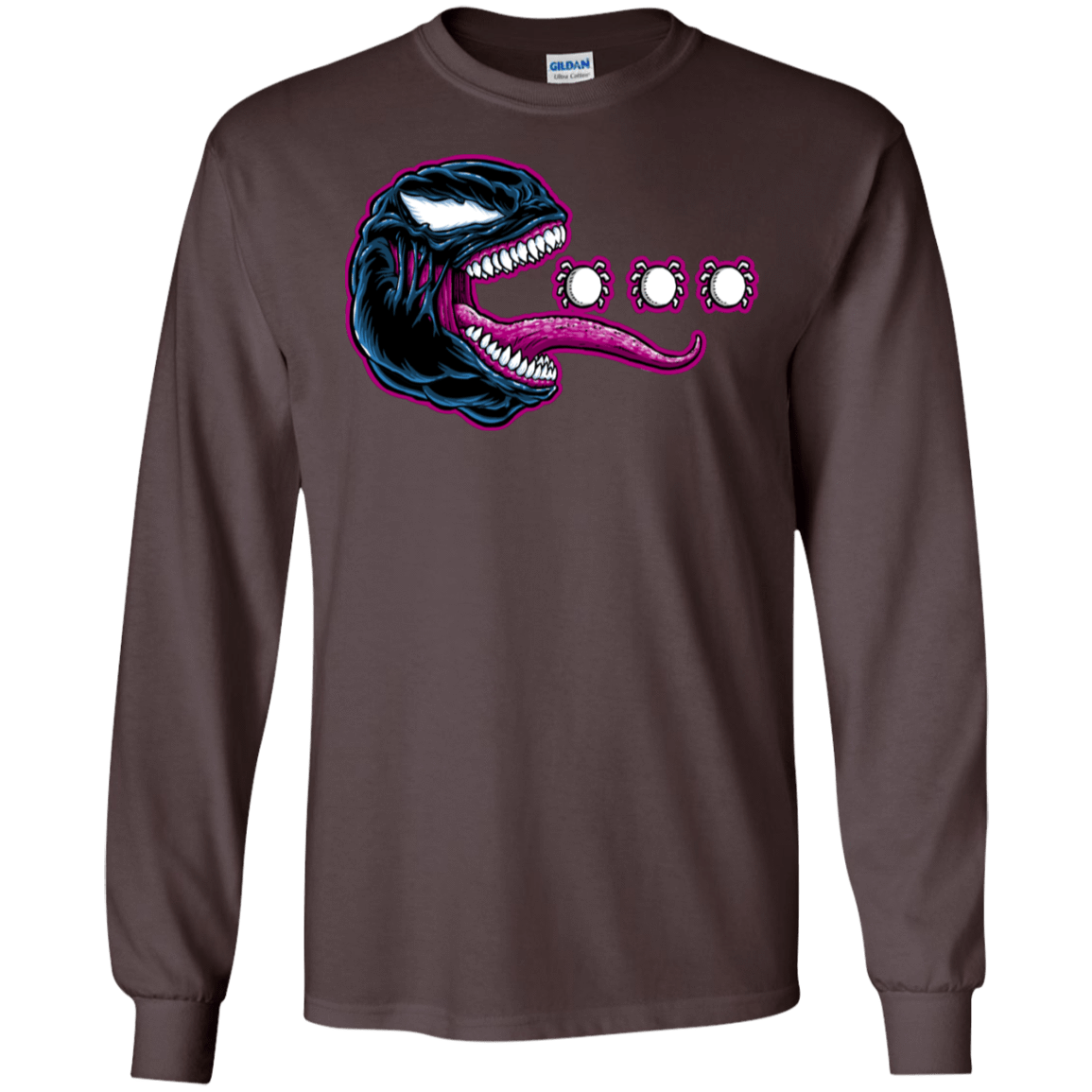 T-Shirts Dark Chocolate / S Pac Venom Men's Long Sleeve T-Shirt