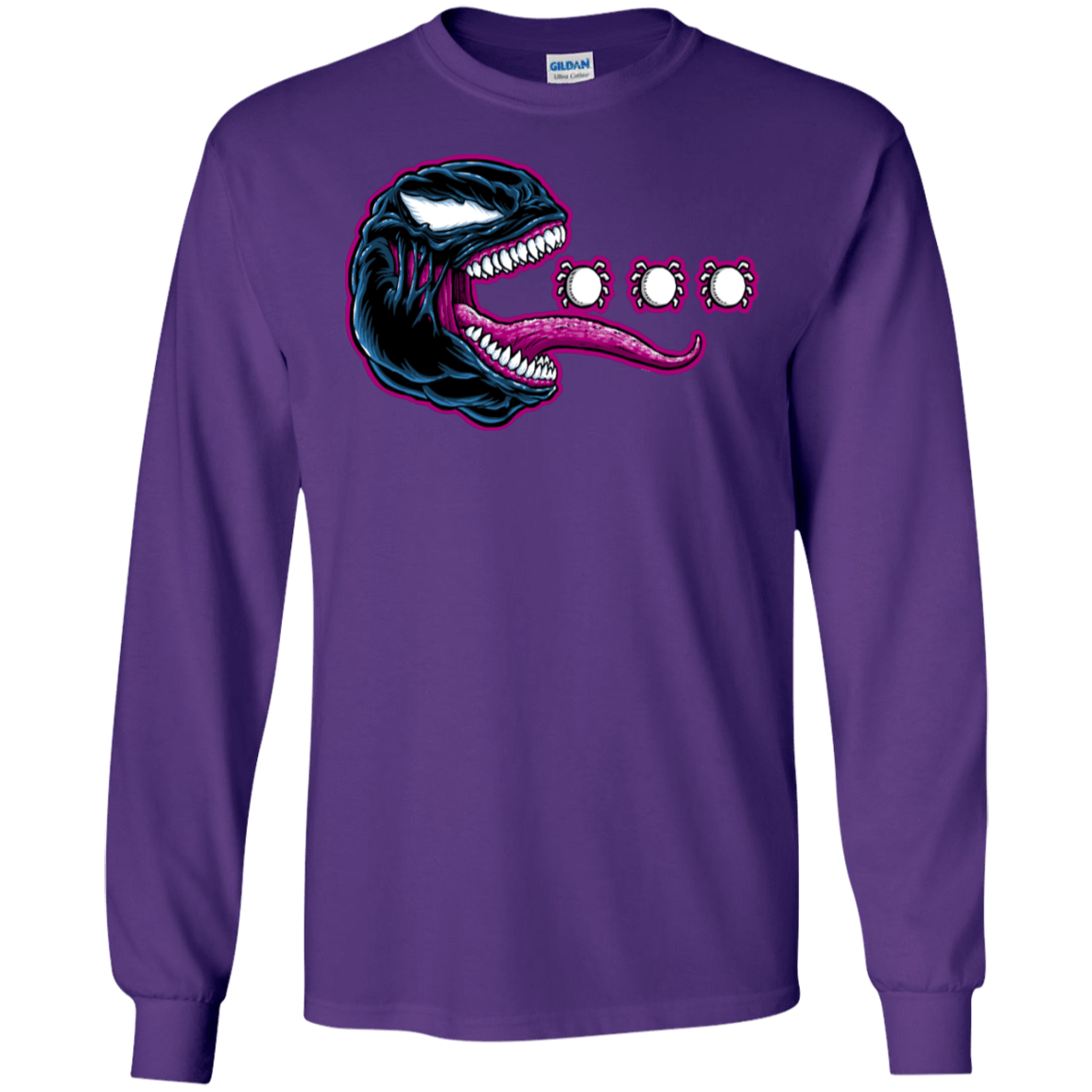 T-Shirts Purple / S Pac Venom Men's Long Sleeve T-Shirt