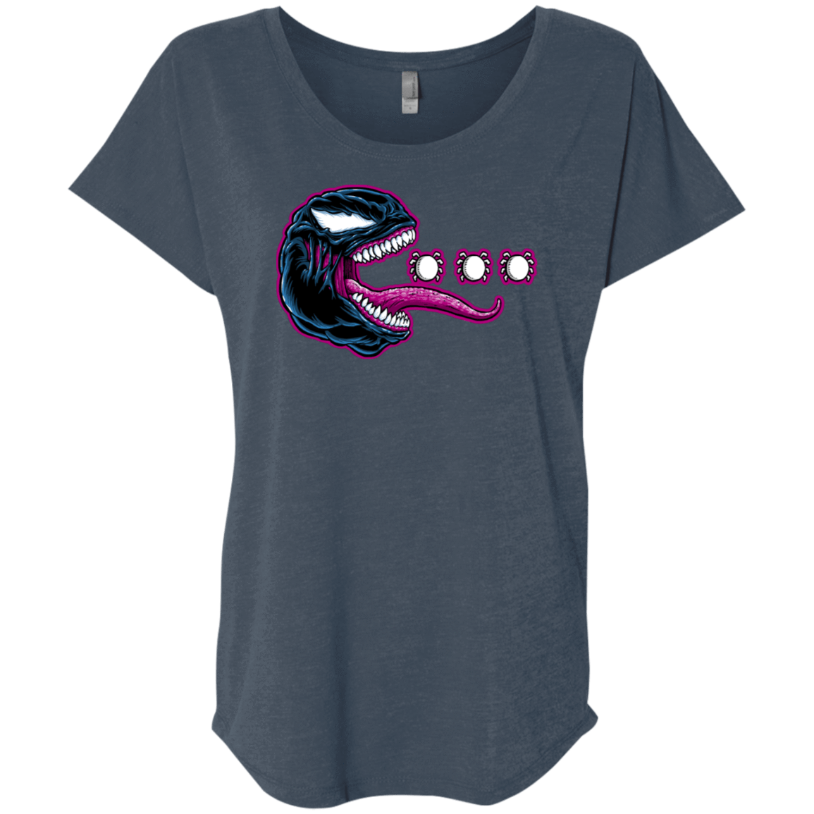 T-Shirts Indigo / X-Small Pac Venom Triblend Dolman Sleeve