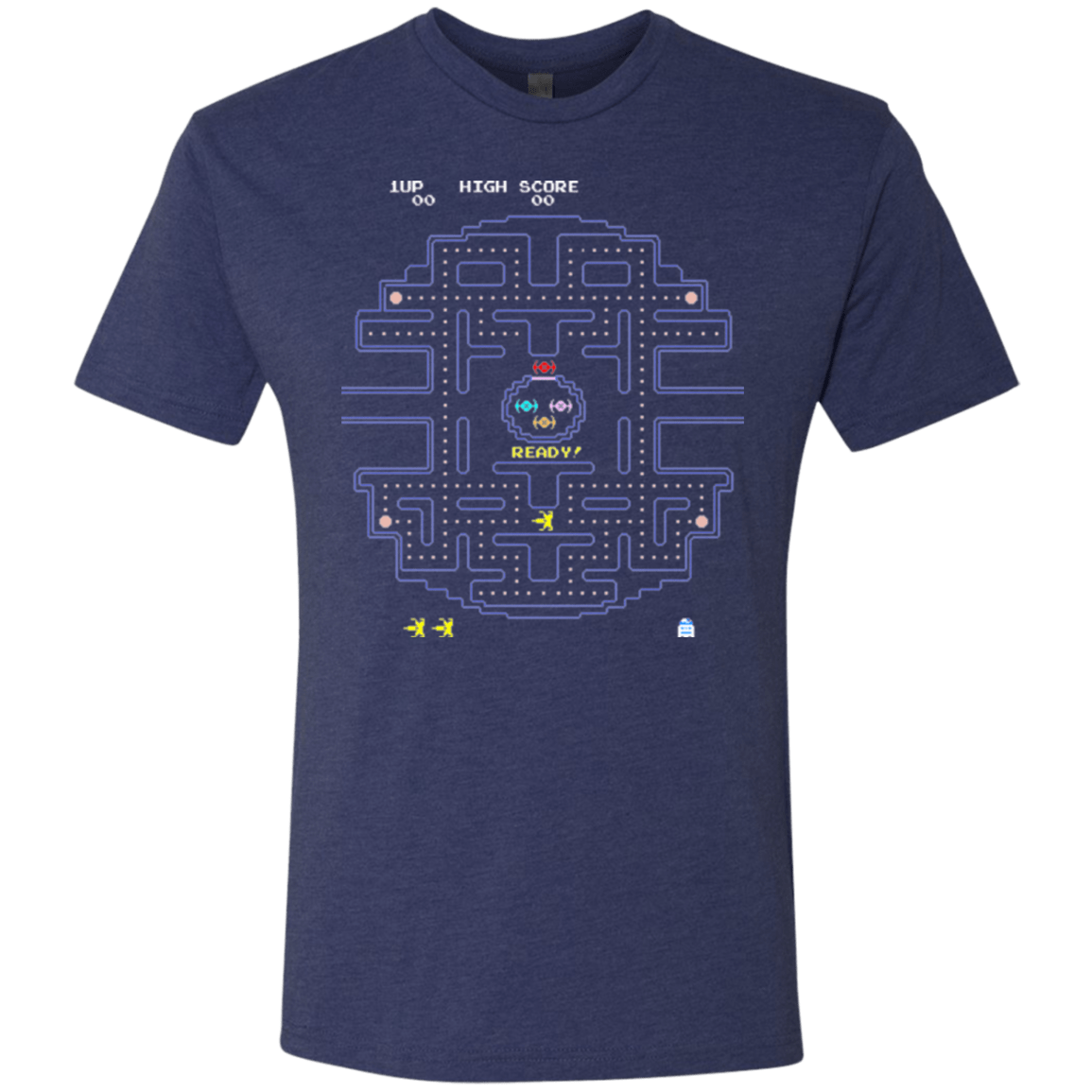 T-Shirts Vintage Navy / Small Pac Wars Men's Triblend T-Shirt