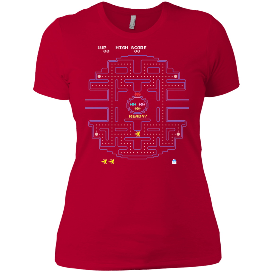 T-Shirts Red / X-Small Pac Wars Women's Premium T-Shirt