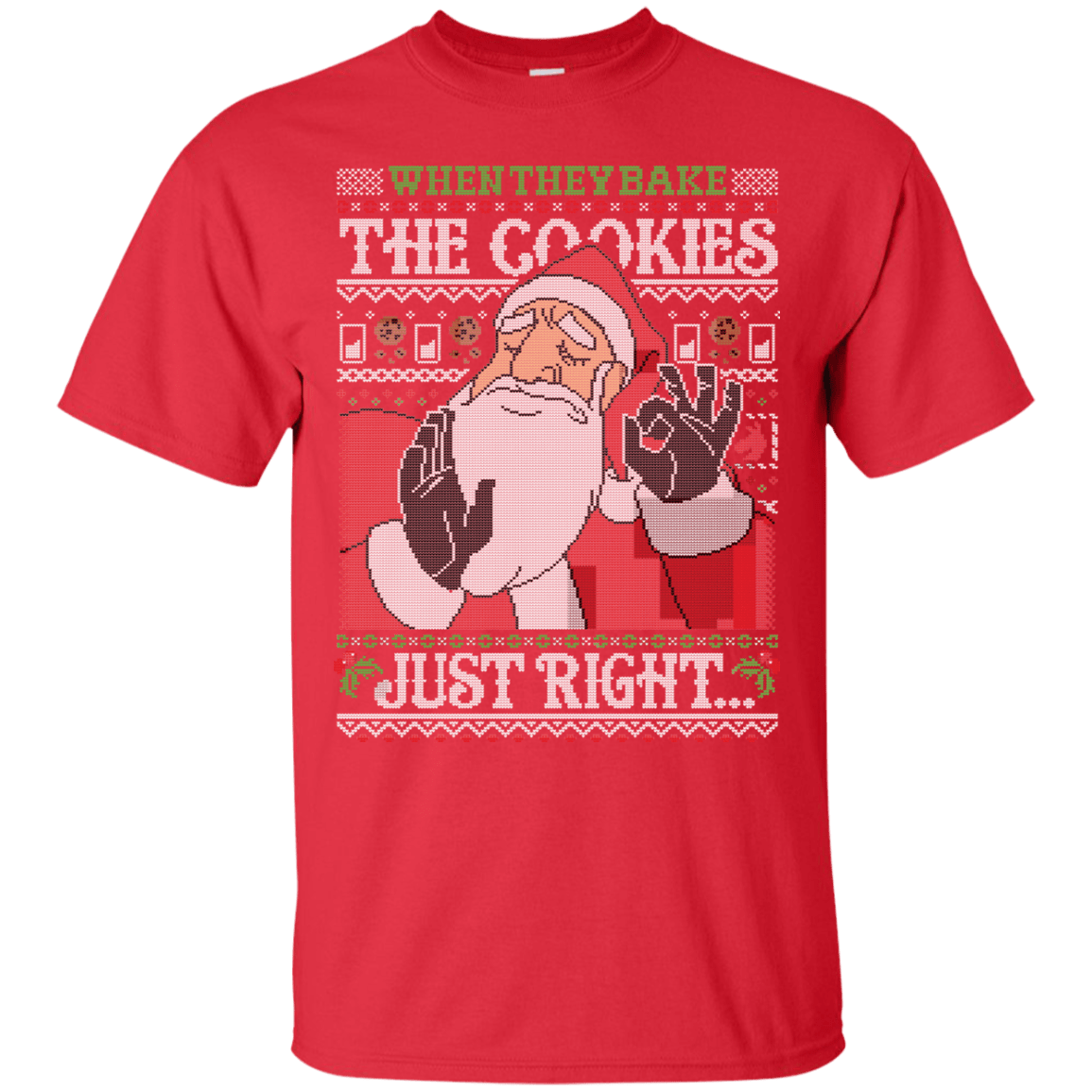 T-Shirts Red / Small Pacha Santa ugly sweater T-Shirt