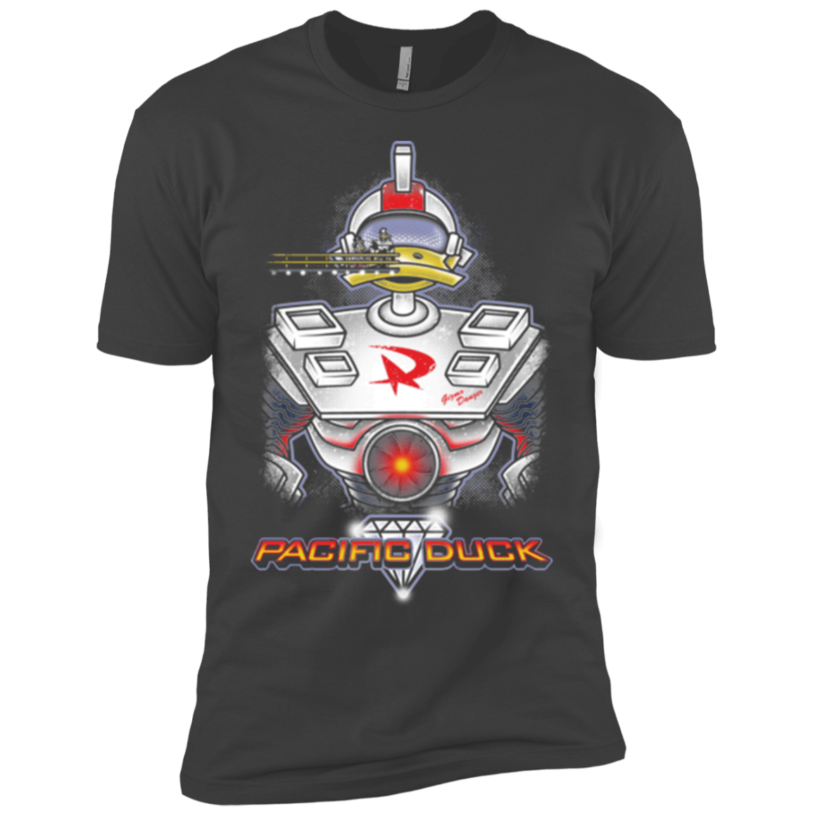 T-Shirts Heavy Metal / YXS Pacific Duck Boys Premium T-Shirt
