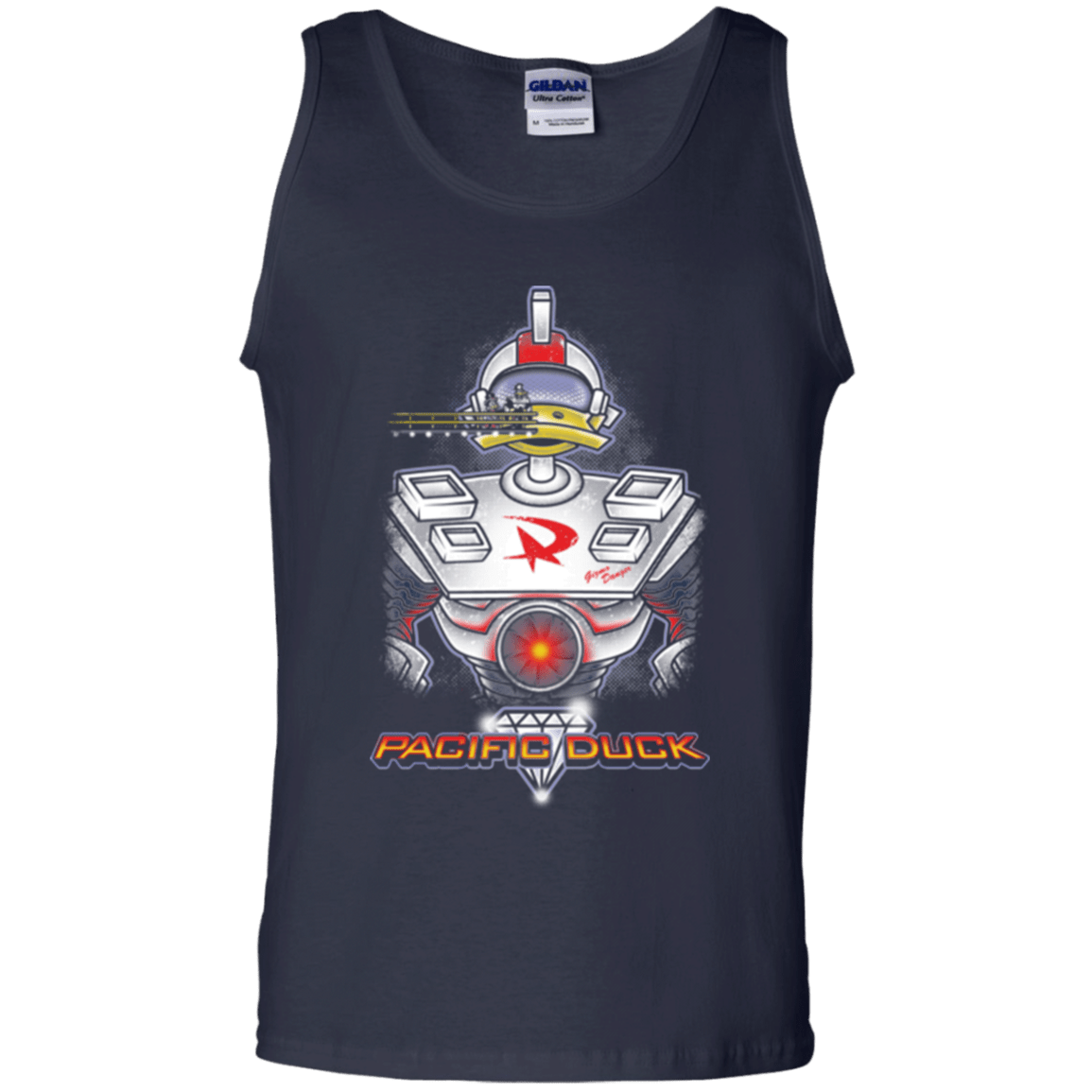 T-Shirts Navy / S Pacific Duck Men's Tank Top