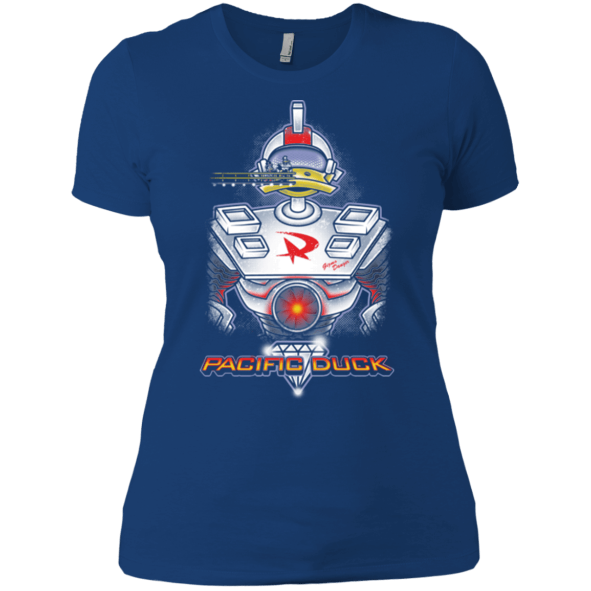T-Shirts Royal / X-Small Pacific Duck Women's Premium T-Shirt
