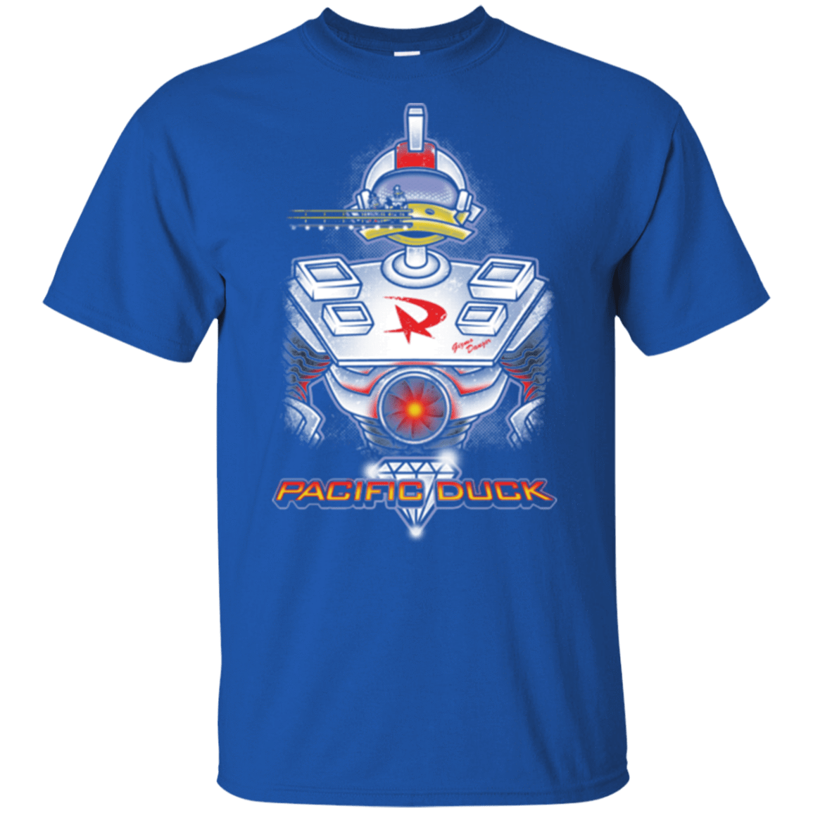 T-Shirts Royal / YXS Pacific Duck Youth T-Shirt