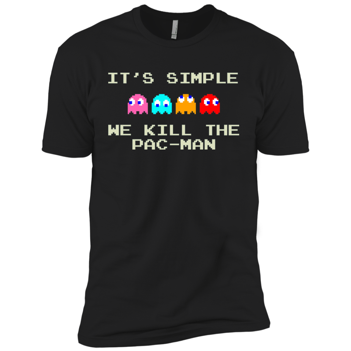 T-Shirts Black / YXS Pacmanok Boys Premium T-Shirt