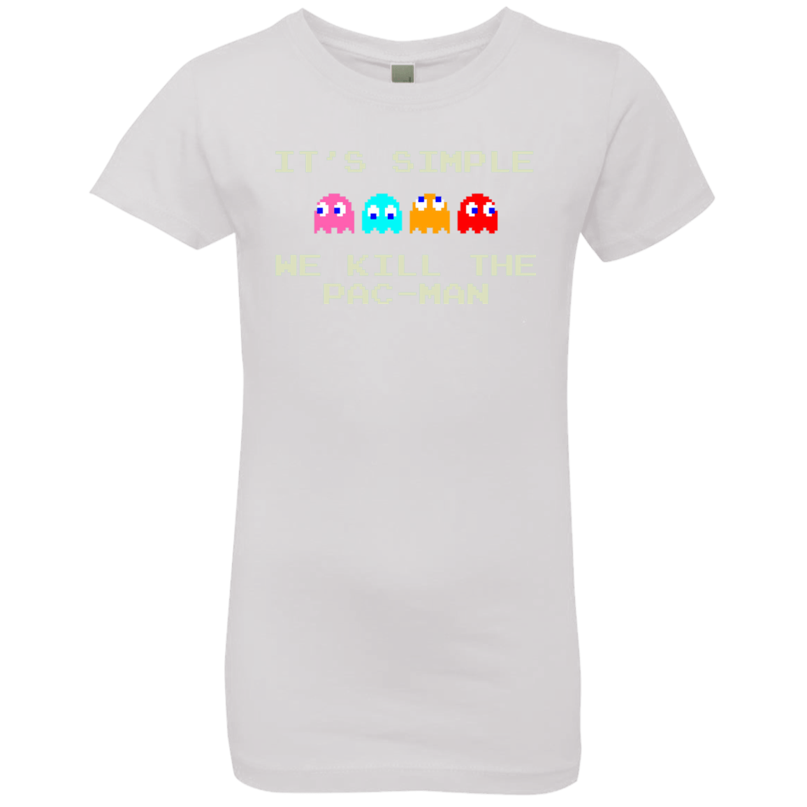 T-Shirts White / YXS Pacmanok Girls Premium T-Shirt