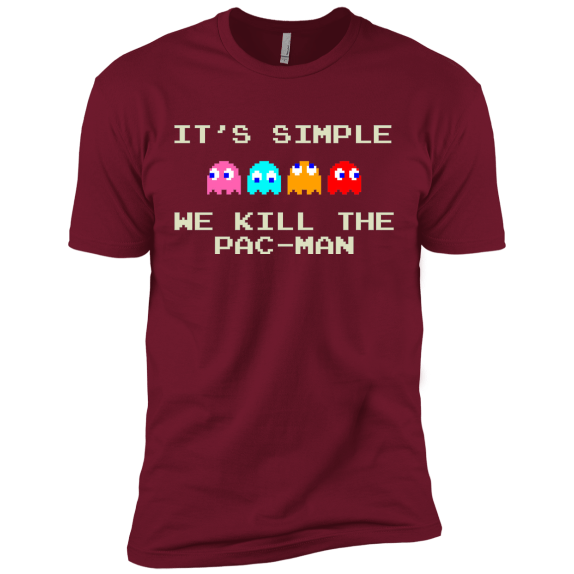 T-Shirts Cardinal / X-Small Pacmanok Men's Premium T-Shirt