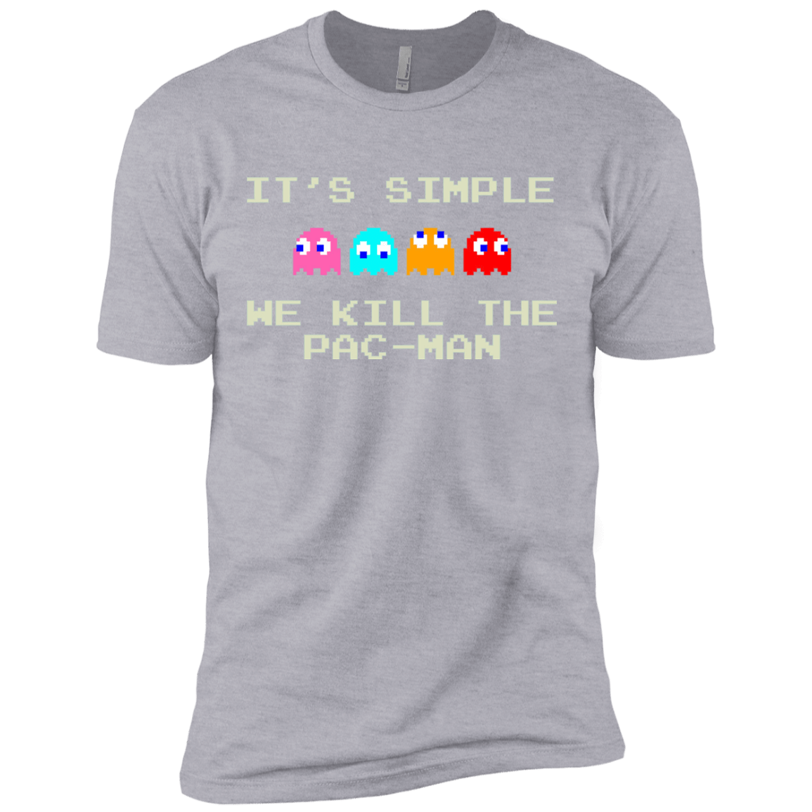 T-Shirts Heather Grey / X-Small Pacmanok Men's Premium T-Shirt