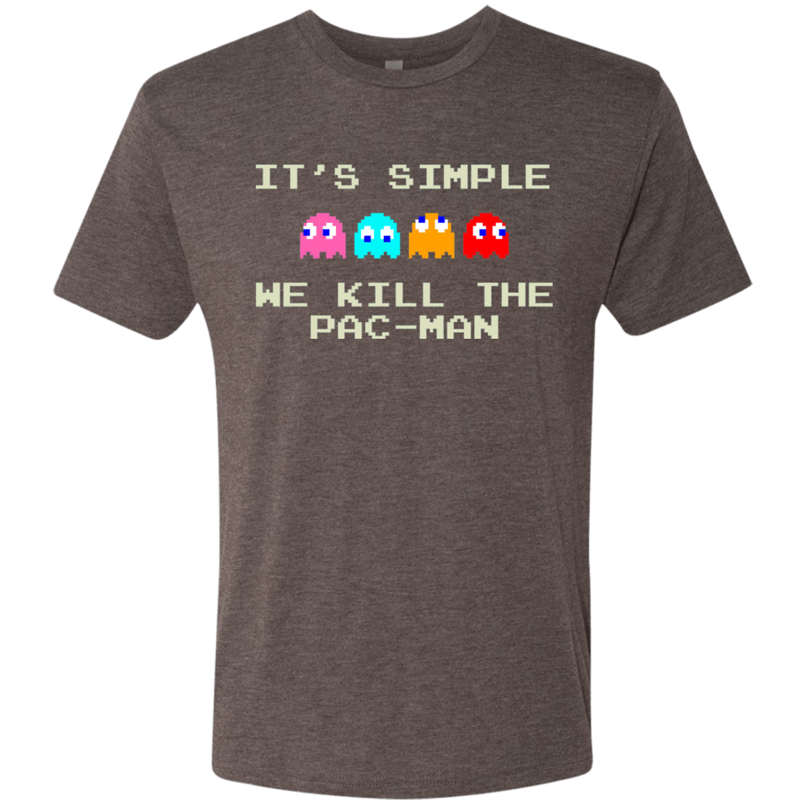 T-Shirts Macchiato / S Pacmanok Men's Triblend T-Shirt